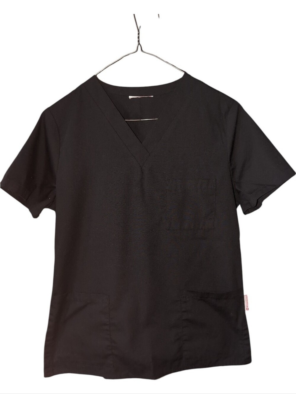 ❤️ White Cross Black Scrubs Small